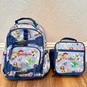 Pottery Barn Kids Toy Story Backpack and Lunchbox - Blue